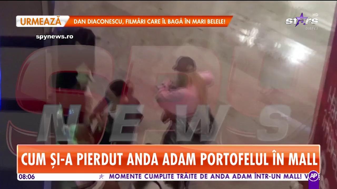 Cum și-a pierdut Anda Adam portofelul &icirc;n mall
