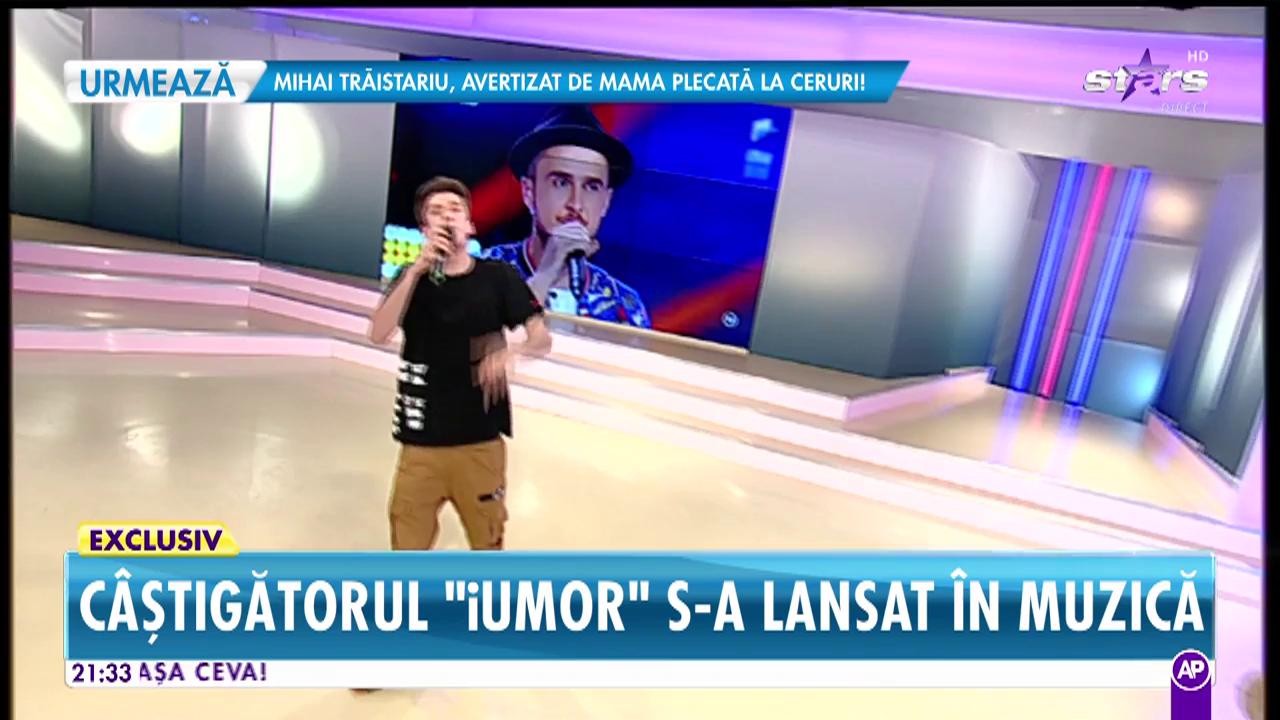 Câştigătorul iUmor s-a lansat în muzică!