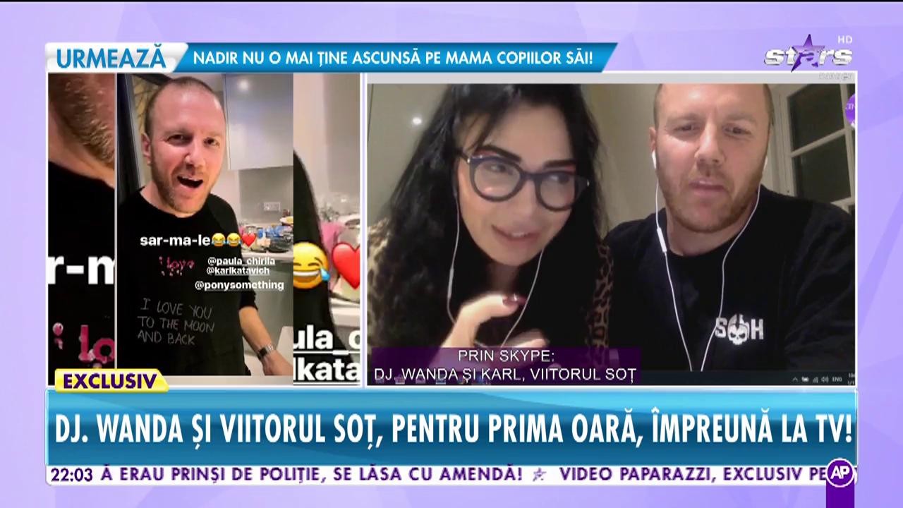 DJ Wanda, pentru prima oară la TV împreună cu iubitul