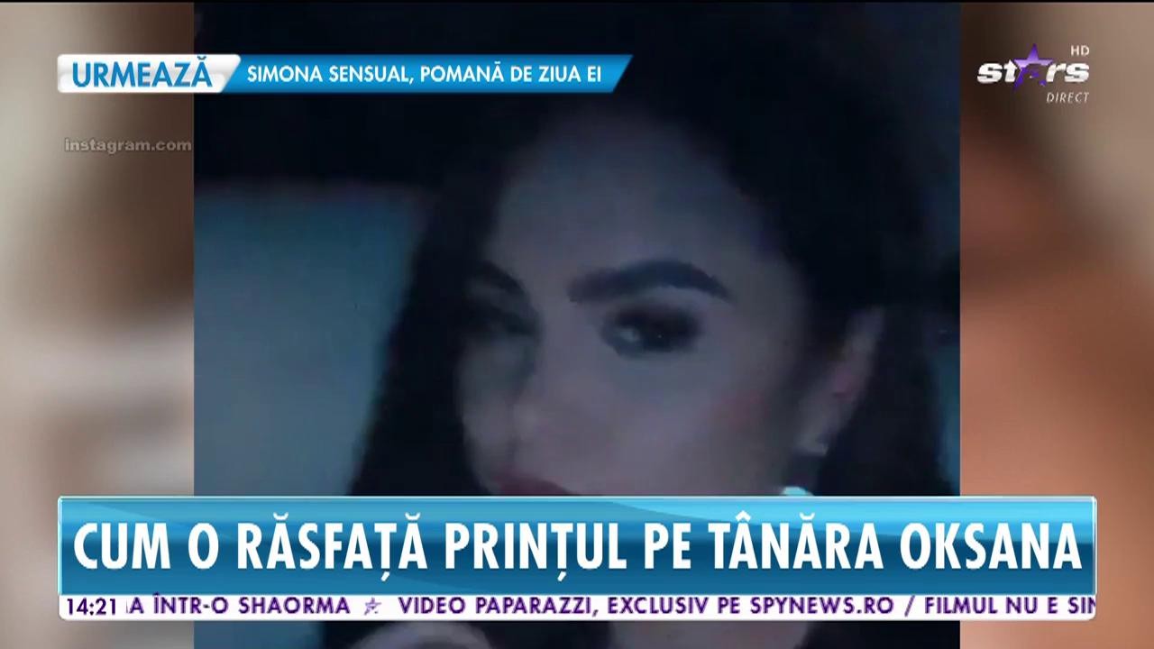 Cum o răsfață prințul din Qatar pe t&acirc;nara Oksana