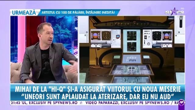 Mihai de la "Hi-Q" şi-a asigurat viitorul cu noua meserie! A învăţat să piloteze avioane!