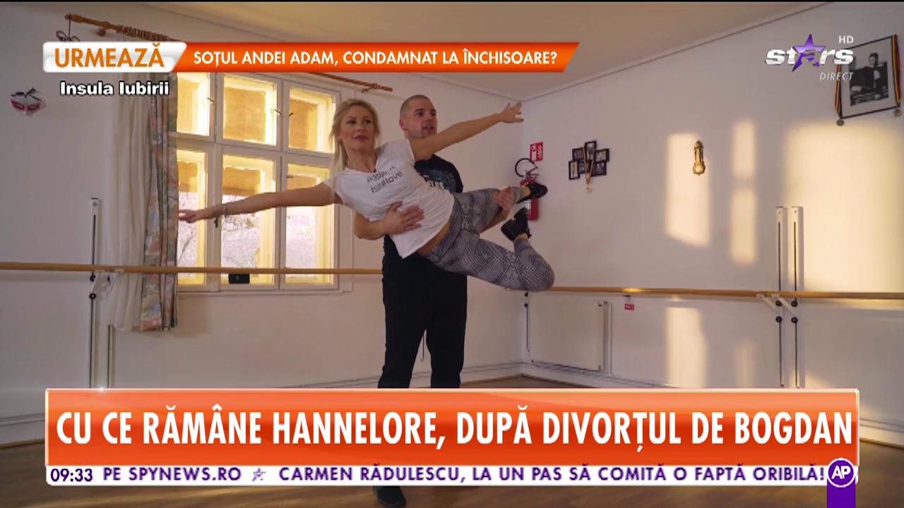 Cu ce răm&acirc;ne Hannelore, după divorţul de Bogdan