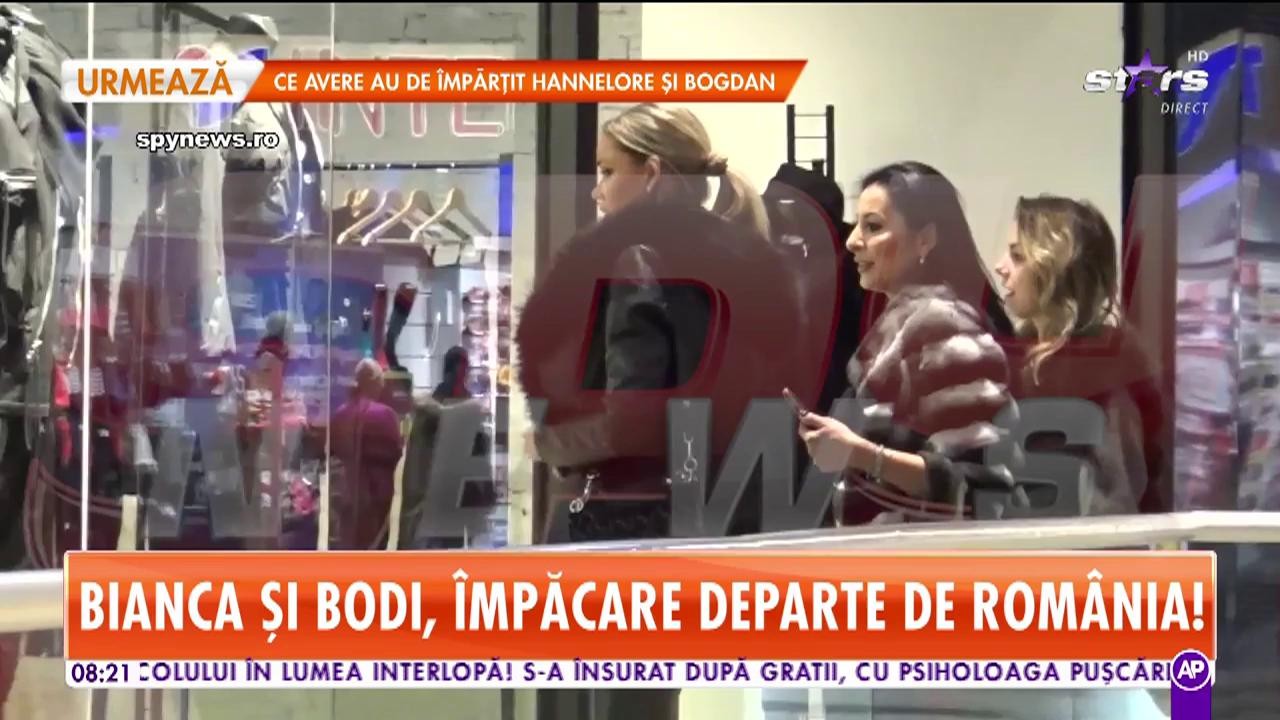 Bianca Drăgușanu și Alex Bodi, &icirc;mpăcare departe de Rom&acirc;nia