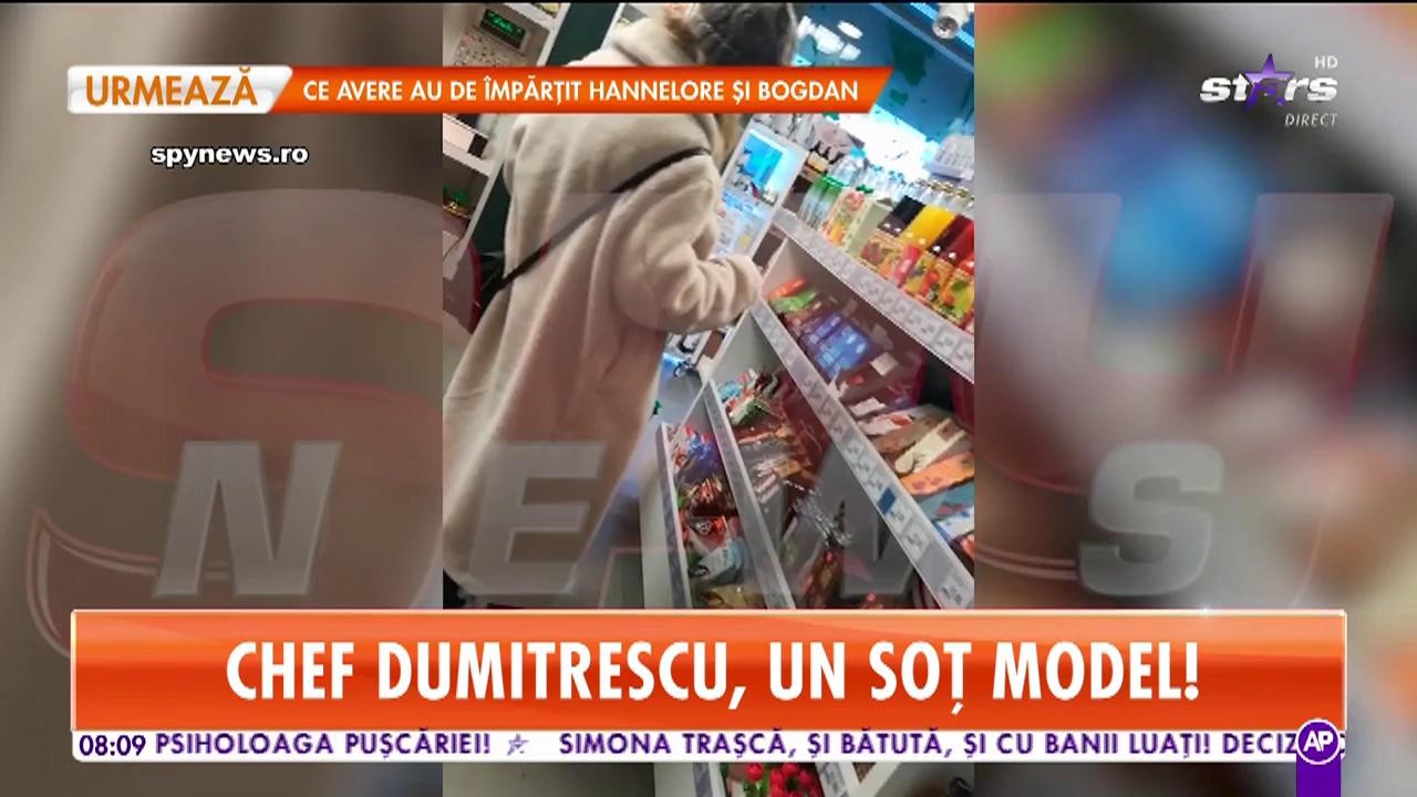 Chef Florin Dumitrescu ştie cum să &icirc;i arate soţiei că ea este cea mai importantă! Cum au fost surprinși cei doi