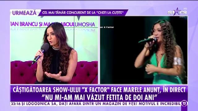 Povestea neștiută a Bellei Santiago, c&acirc;știgătoarea de la X Factor: "Nu mi-am văzut fetița de doi ani"