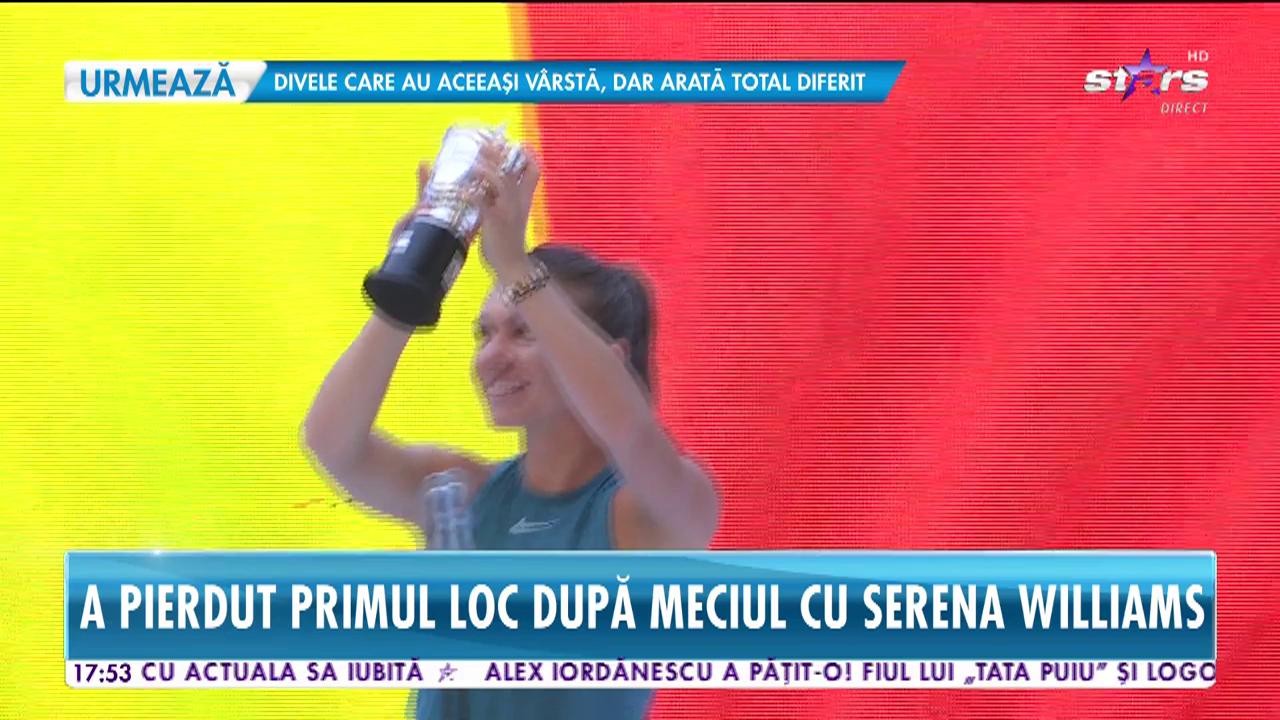 Simona Halep nu mai este locul unu mondial