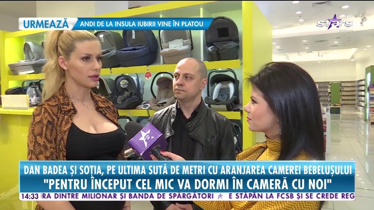 Dan Badea şi soţia lui au intrat &icirc;n febra pregătirilor pentru bebe