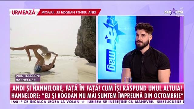 Andi şi Hannelore, faţă &icirc;n faţă! Cum şi-au răspuns unul altuia