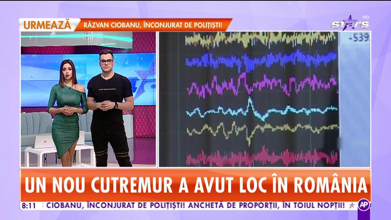 Un nou cutremur a avut loc &icirc;n Rom&acirc;nia. Seismul s-a produs &icirc;n judeţul Vrancea