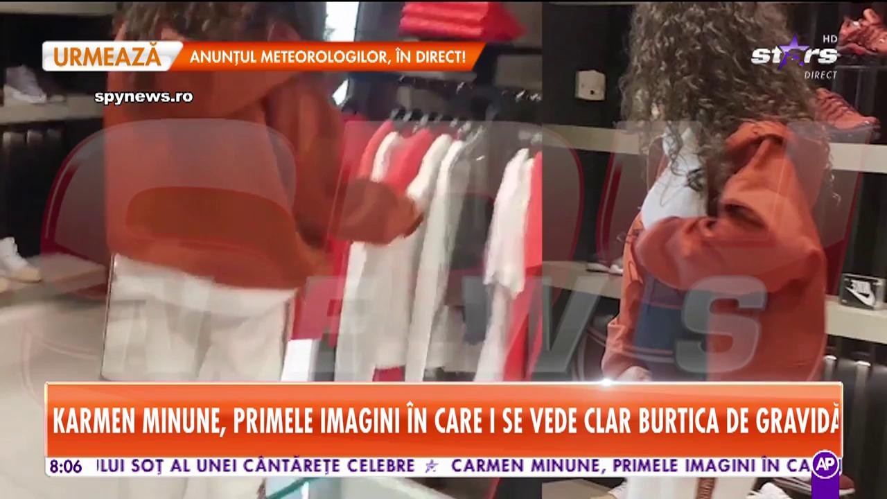 Karmen Minune, primele imagini &icirc;n care i se vede clar burtica de gravidă