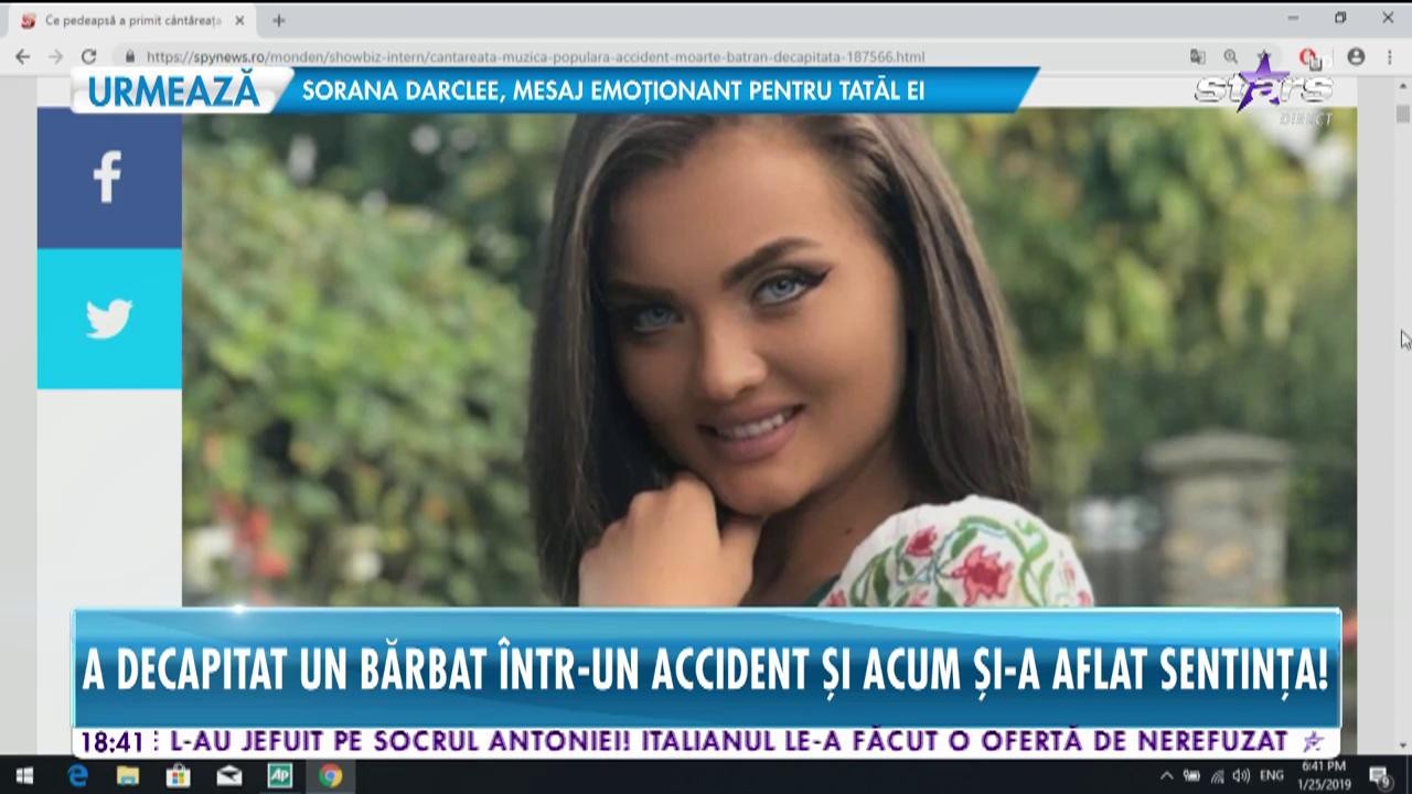 C&acirc;ntăreață de muzică populară condamnată definitiv la doi ani de &icirc;nchisoare