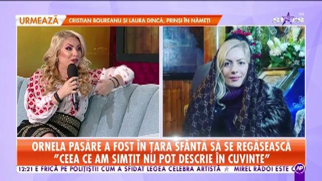 Ornela Pasăre s-a &icirc;ntors din Ţara Sf&acirc;ntă: &rdquo;Ceea ce am simțit nu pot descrie &icirc;n cuvinte&rdquo;