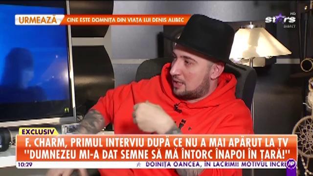 F Charm, cel mai sincer interviu: &rdquo;Am avut trei accidente de mașină&rdquo;