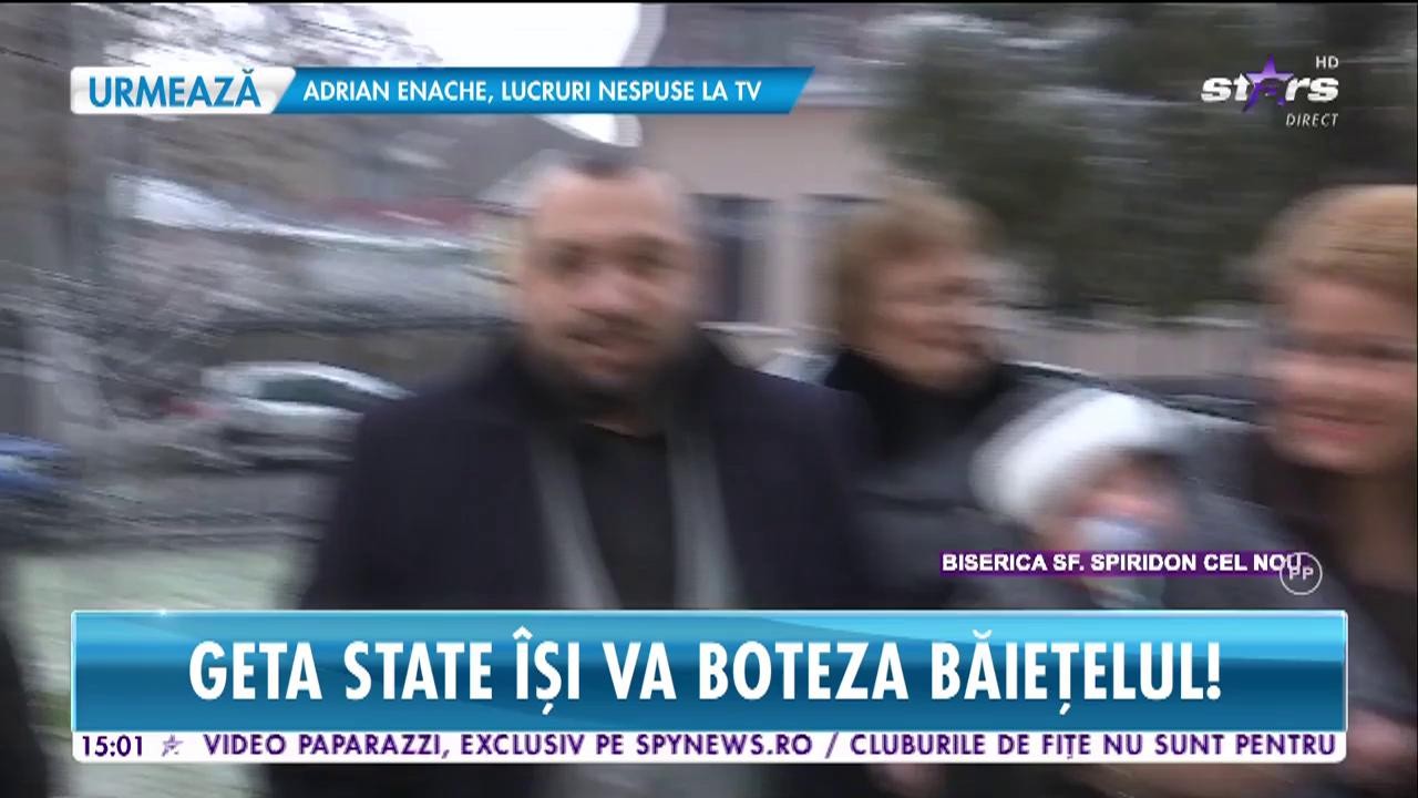 Zi importantă pentru Geta State. Artista &icirc;şi creştinează băieţelul