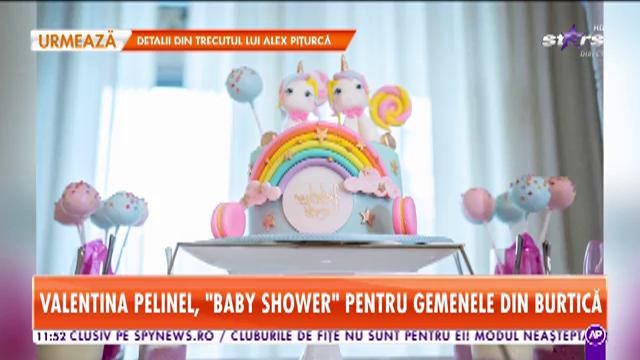 Valentina Pelinel,party &icirc;n cinstea gemenelor mult așteptate