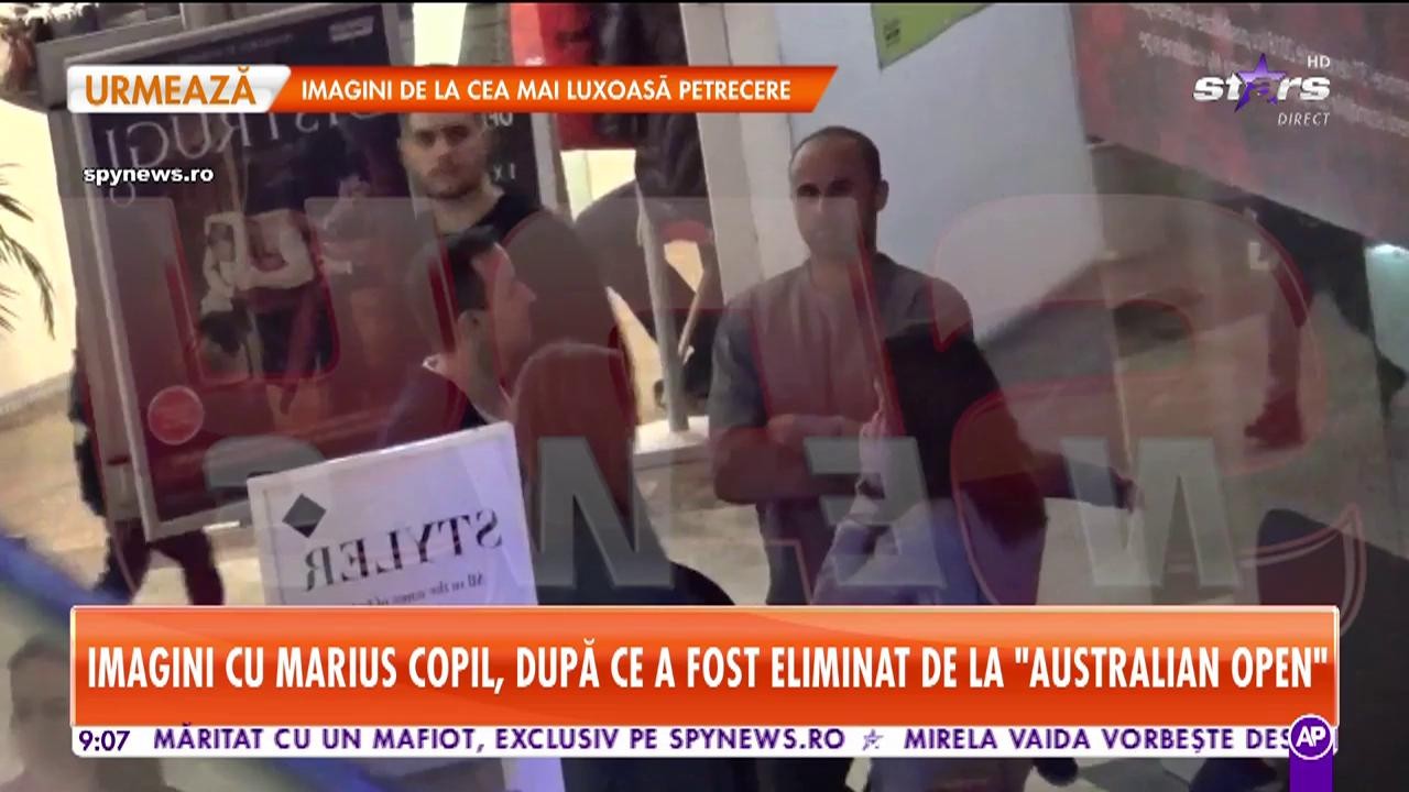 Cum o răsfață tenismenul Marius Copil pe iubita lui