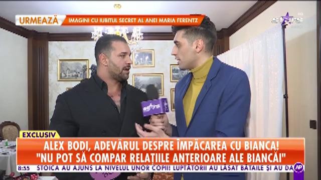Alex Bodi, adevărul despre &icirc;mpăcarea cu Bianca Drăgușanu: "O văd mama copiilor mei"