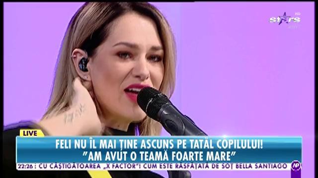 Feli cântă LIVE noua ei piesă - "Nu mă înveţi tu cum să sufăr"