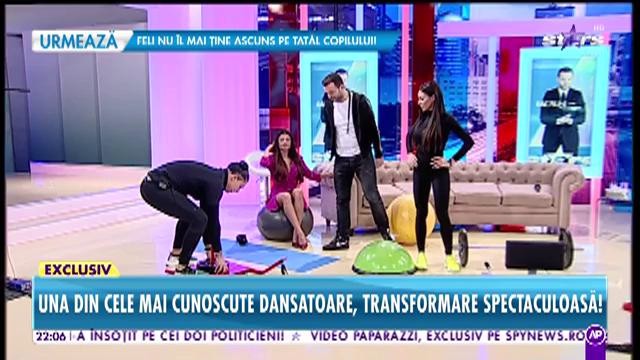 Dansatoarea preferată a maneliştilor a revenit la formele apetisante! Daniela Stan: "După ce am născut am făcut o mică depresie"