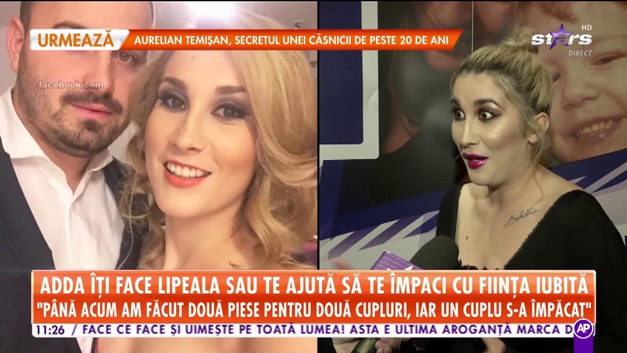 Adda s-a transformat, prin intermediul muzicii, &icirc;n Cupidon