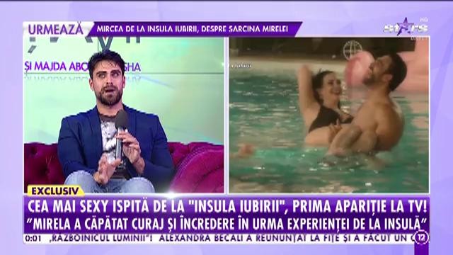 Cea mai sexy ispită de la Insula Iubirii, prima apariţie &icirc;ntr-un platou de televiziune! Mircea, frumuşelul cu ochi de smarald, apariţie incendiară la "Agenţia VIP"!