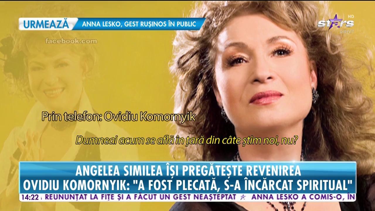Angela Similea &icirc;și pregătește revenirea. De ce a dispărut artista din lumina reflectoarelor
