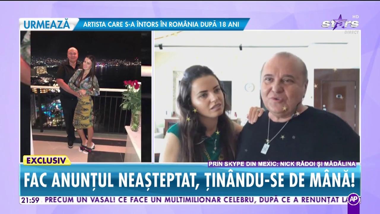 Nick Radoi şi Mădălina Apostol, ultima zi din vacanţa de trei luni