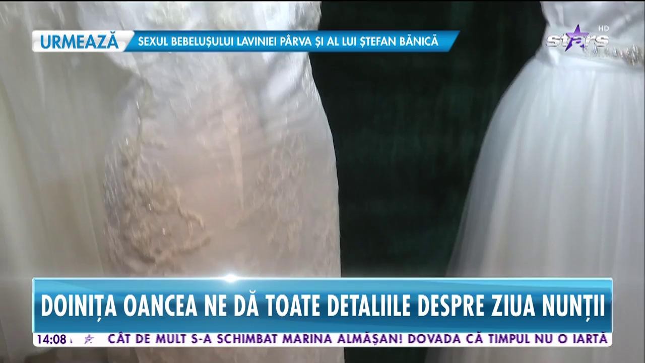 Doiniţa Oancea ştie exact cum va arăta ziua nunţii sale!