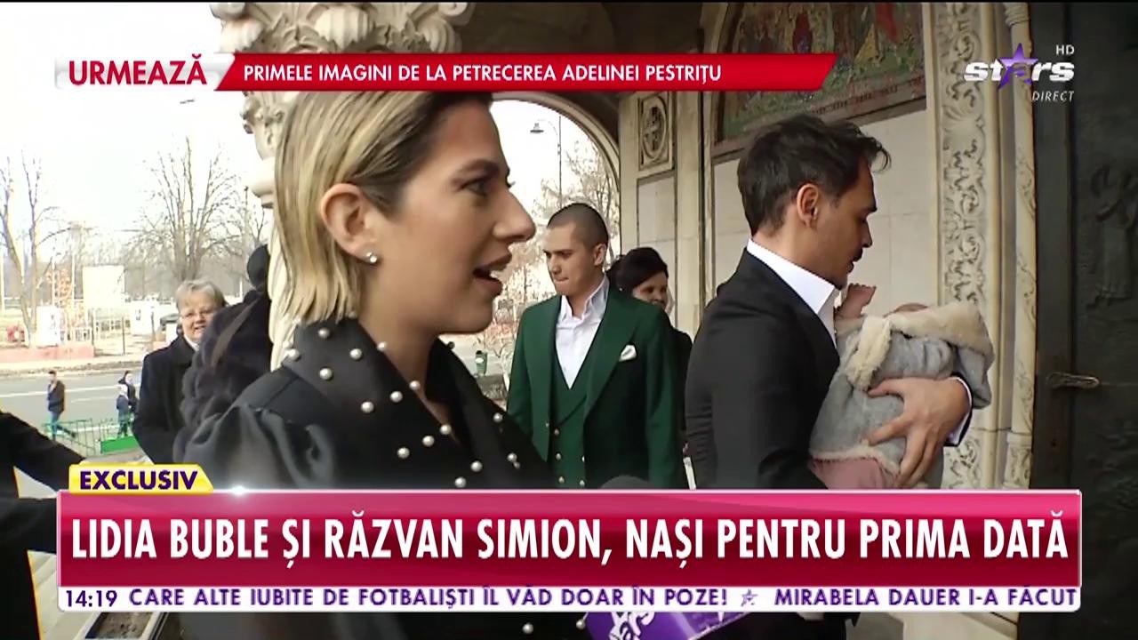 Lidia Buble este naşă de botez pentru prima dată!