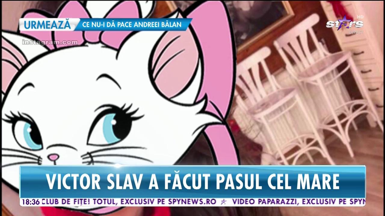 Victor Slav a făcut pasul cel mare