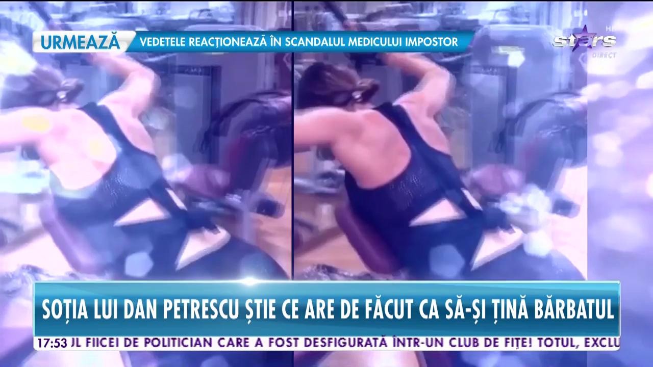 Soția lui Dan Petrescu, siluetă perfectă la 40 de ani