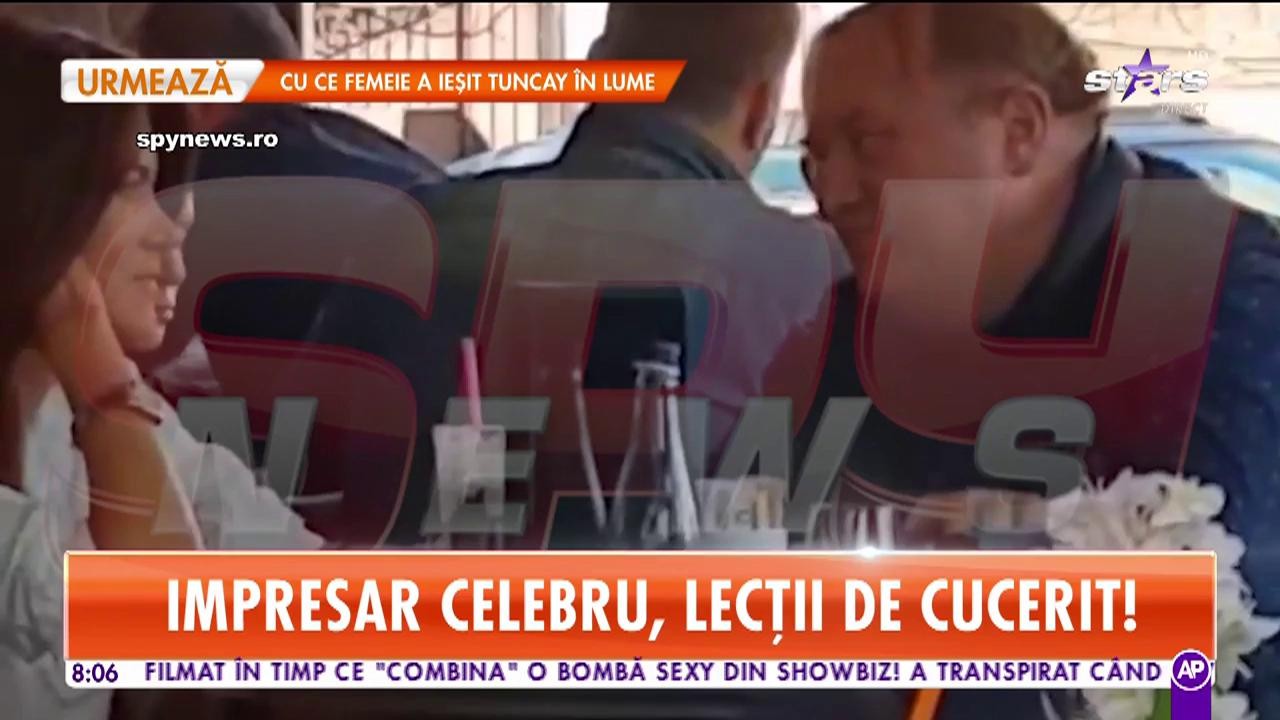 O artistă frumuşică i-a picat cu tronc lui Radu Groza
