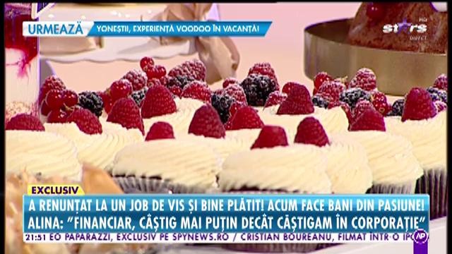 Poveste de succes. Cum au făcut-o dulciurile să iasă din depresie şi să-i schimbe total viaţa