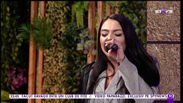 Francisca c&acirc;ntă melodia Nici o stea