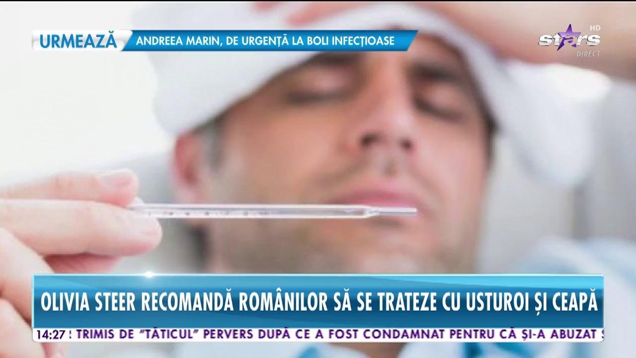 Scandal &icirc;n plină epidemie de gripă! Raed Arafat vorbeşte, &icirc;n direct, după ce Olivia Steer le-a recomandat rom&acirc;nilor să se trateze cu usturoi şi ceapă