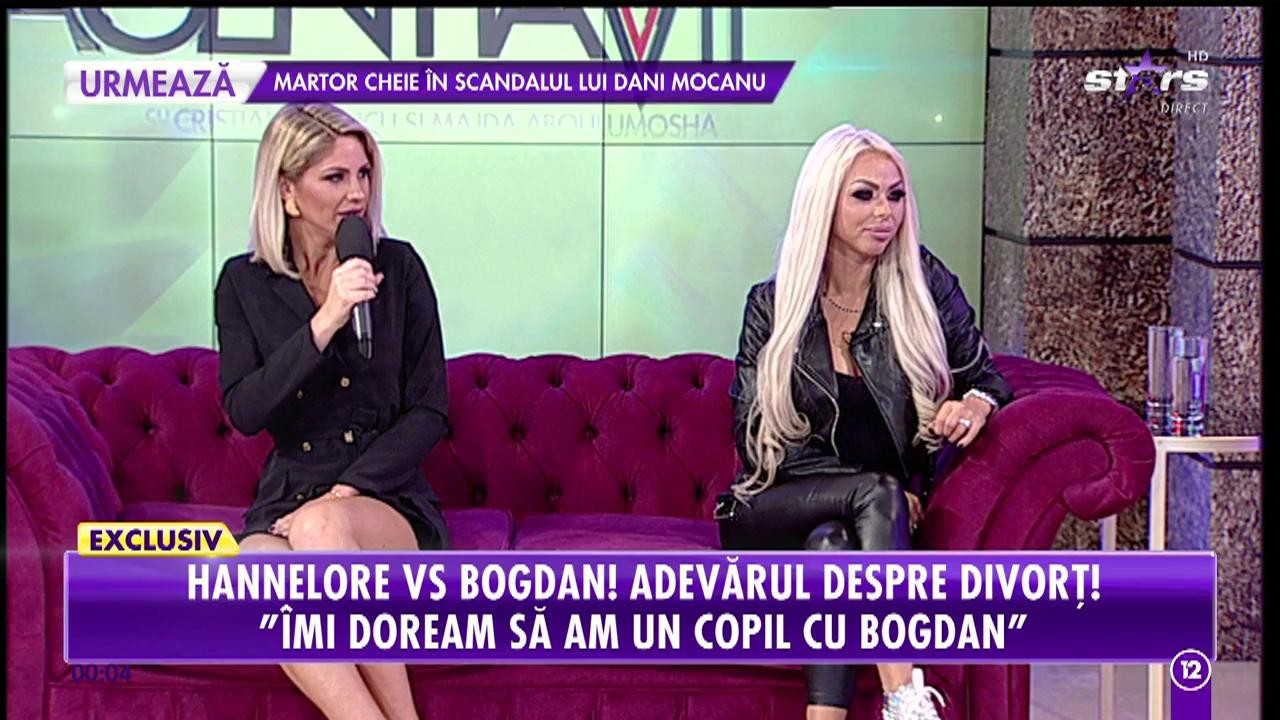 Hannelore, adevărul despre despărțire: &rdquo;Eu și Bogdan &icirc;ncă nu am divorțat legal&rdquo;