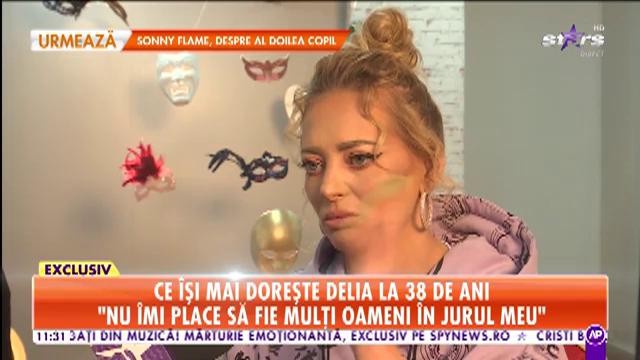 Ce &icirc;și mai dorește Delia la 38 de ani: "C&acirc;nd eram mică știam că voi fi cum sunt azi"