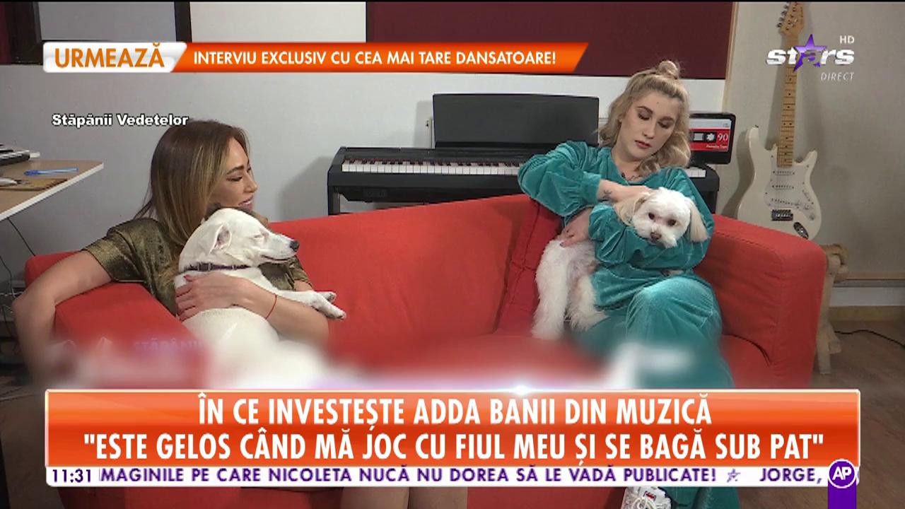&Icirc;n ce investește Adda banii din muzică: &bdquo;&Icirc;mi doream foarte mult un bichon&rdquo;