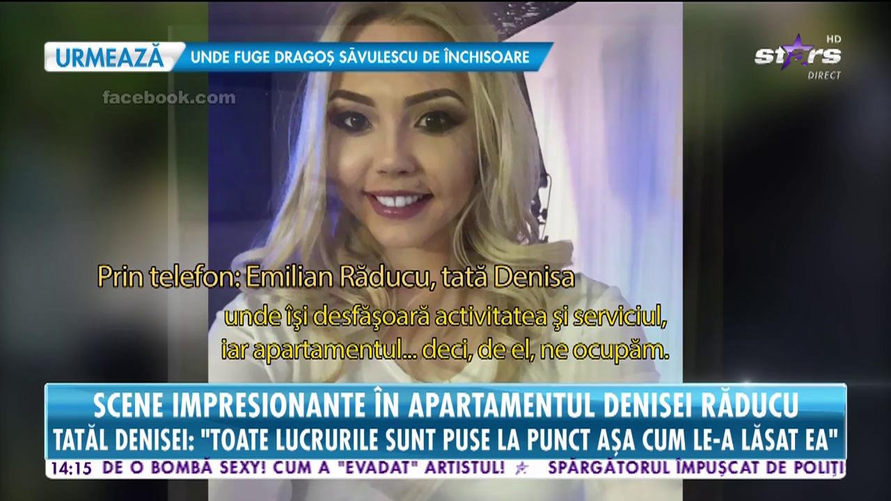 Detalii emoționante despre Denisa Răducu! Tatăl ei a dezvăluit ce se întâmplă cu locul în care ea și-a trăit ultimele zile – Video
