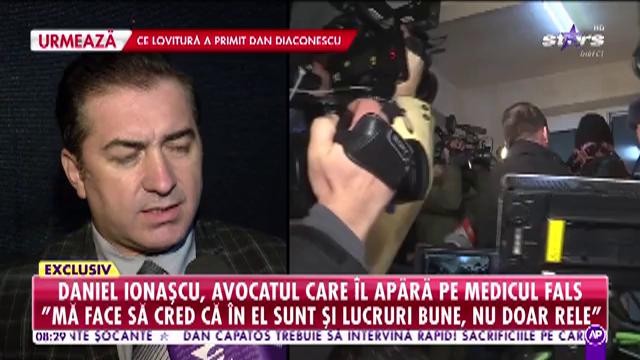 Daniel Ionaşcu, avocatul care &icirc;l apără pe medicul fals: &bdquo;C&acirc;nd m-a văzut, a &icirc;nceput să pl&acirc;ngă&rdquo;