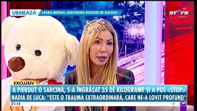 A pierdut o sarcină, s-a îngrăşat 35 de kilograme şi viaţa i s-a schimbat radical!