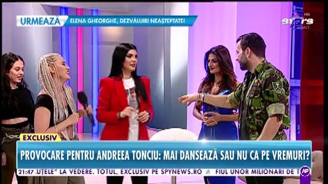 Provocare pentru Andreea Tonciu! Mai dansează sau nu ca pe vremuri?