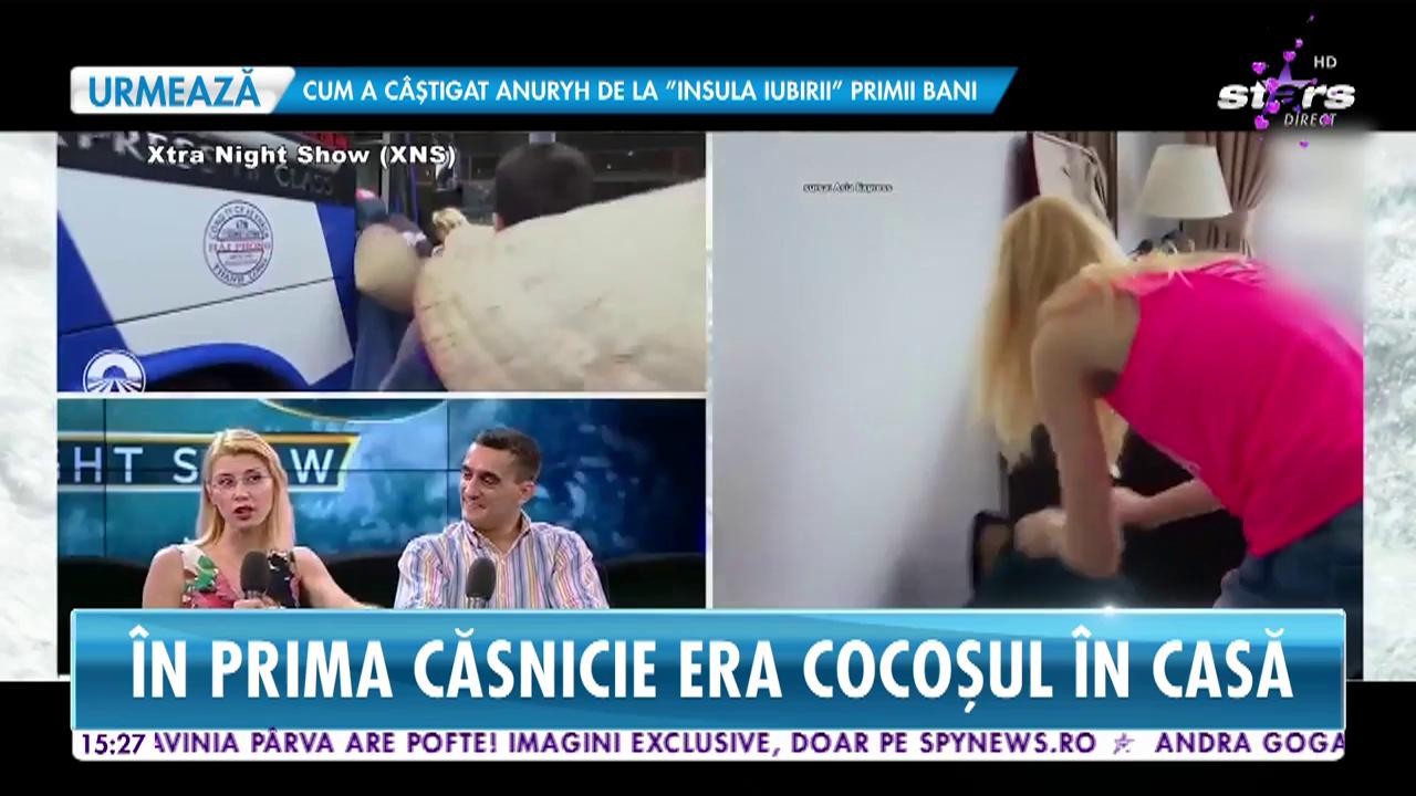 Marian Drăgulescu nu mai pare să fie cocoşul &icirc;n casă, aşa cum era odată. C&acirc;nd vine vorba de decizii, Corina are ultimult cuv&acirc;nt de spus