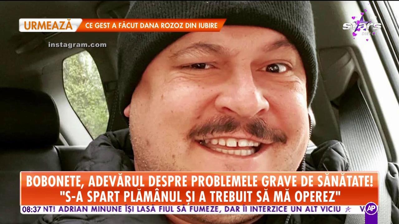 Mihai Bobonete, adevărul despre problemele grave de sănătate: &bdquo;&Icirc;ntr-o lună o sa fiu refăcut complet&rdquo;