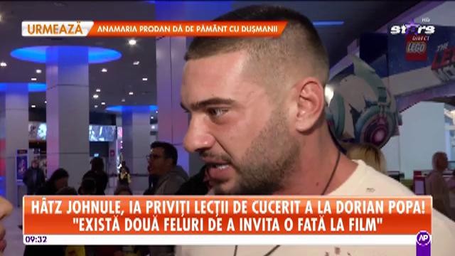 Dorian Popa dă lecții de cucerit: &bdquo;Există două feluri de a invita o fată la film&rdquo;