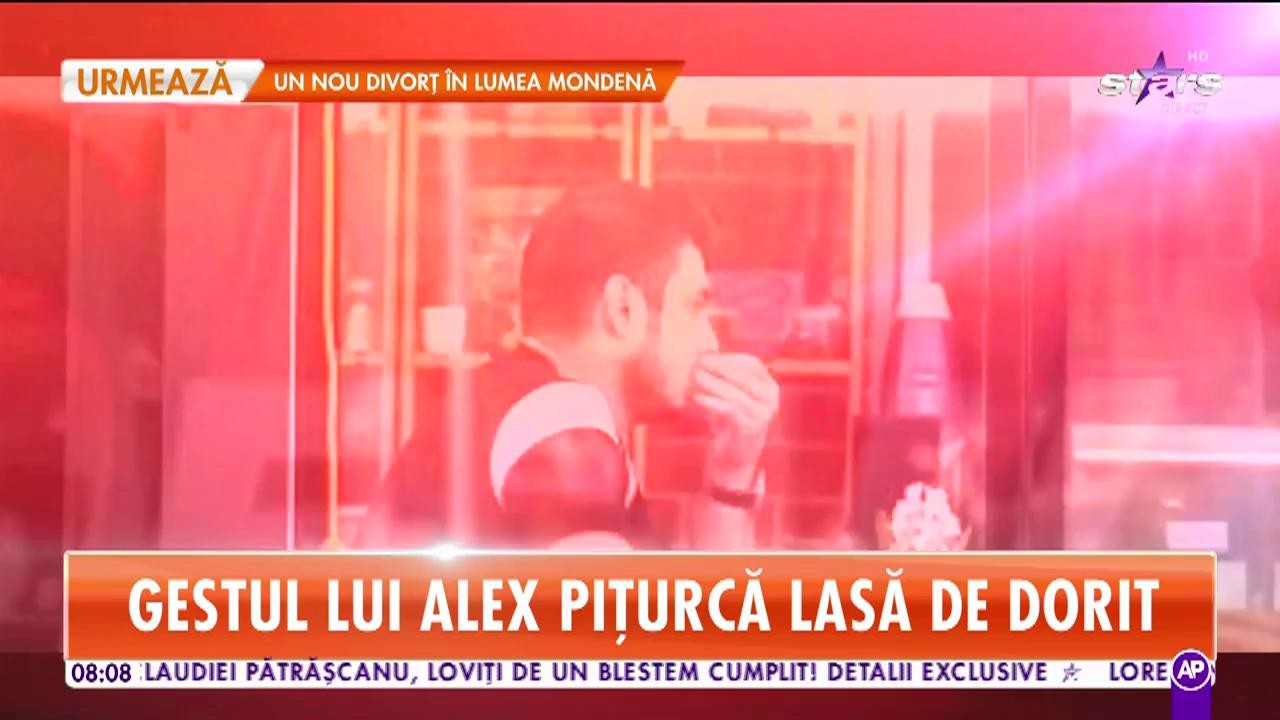 Alex Piţurcă face ce face şi iese &icirc;n evidenţă! Iubitul Cristinei Ich a făcut un gest care lasă de dorit
