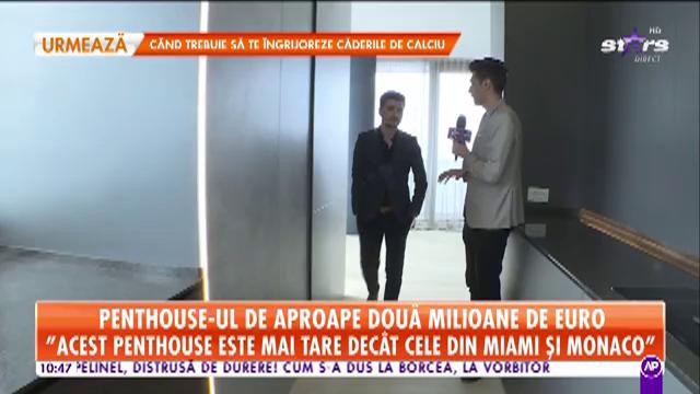 Arhitectul preferat al vedetelor ne prezintă fiecare colţişor din penthouse-ul de un milion şi jumătate de euro