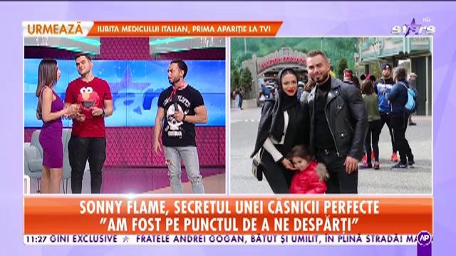 Sonny Flame, gest de iubire: &rdquo;I-am compus o melodie soției mele&rdquo;