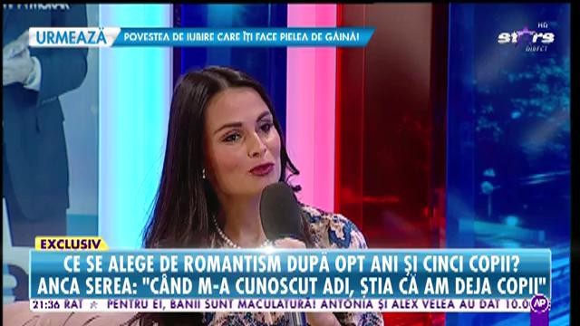 Anca Serea: "La prima întâlnire nu i-am acordat nicio sansă lui Adrian!"