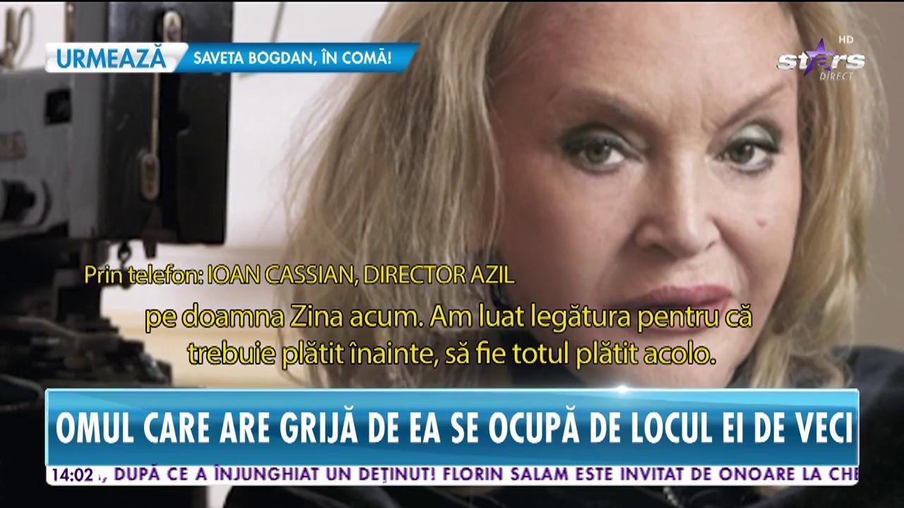 Starea de sănătate a Zinei Dumitrescu, din ce &icirc;n ce mai gravă